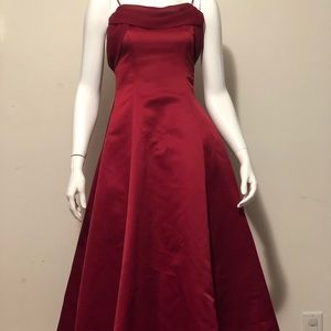 David’s Bridal Apple Satin Dress